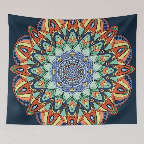 Item preview, Mandala ornament designed and sold by Dorvidesign Shop.