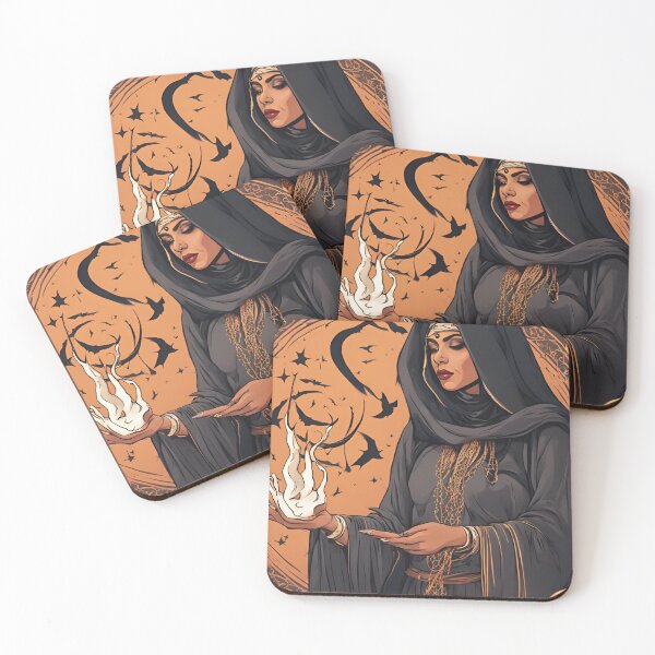 Item preview, a witch casting a spell designed and sold by nadiaop2000.