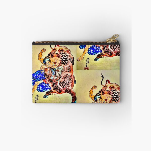 Item preview, Bull Fighting Samurai Ukiyo designed and sold by Daruma786.