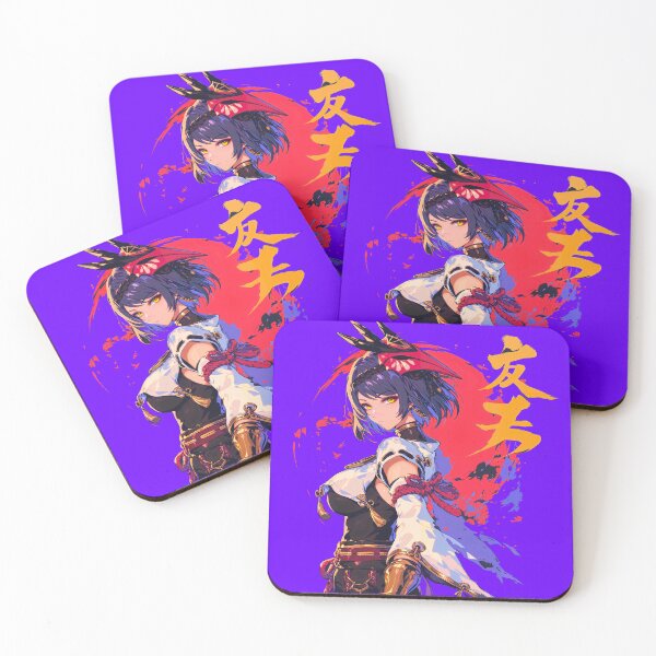 Item preview, Kujou Sara Genshin Impact  designed and sold by Senpaiwaves.