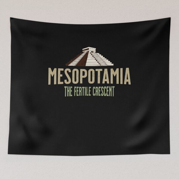 Item preview, Mesopotamia the Fertile Crescent Mesopotamian History Ziggurat designed and sold by Agema Apparel.