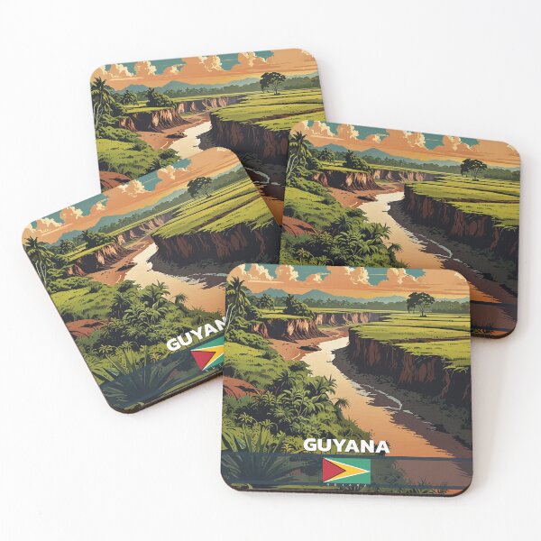Item preview, Guyana Travel  designed and sold by Thistle-TShop.