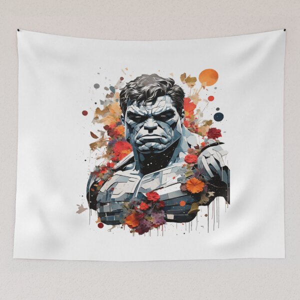 Item preview, FLORAL WATERCOLOR HULK designed and sold by CSJ7.