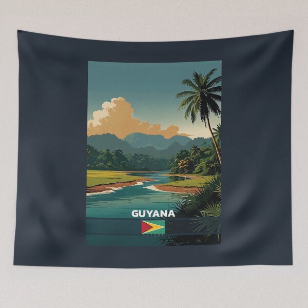 Item preview, Guyana Travel  designed and sold by Thistle-TShop.