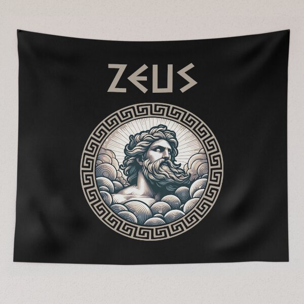 Item preview, Zeus Greek God King of Olympus designed and sold by Agema Apparel.