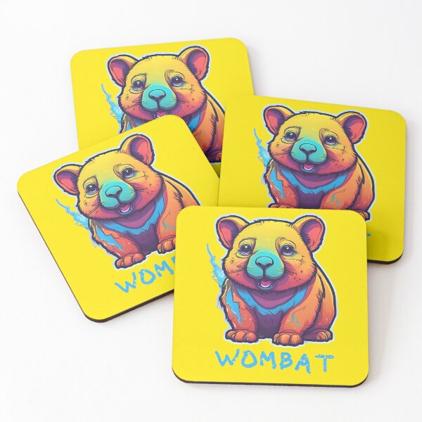 Item preview, Colourful Wombat designed and sold by pUNKnown.