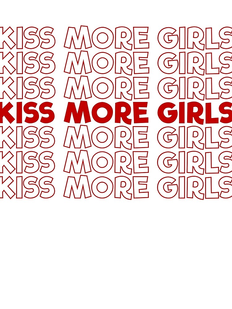 Thumbnail 3 von 3, Tuch, Kiss More Girls Lesbian Pride LGBTQ Kiss More Girls Gear designt und verkauft von DynamicDesign.