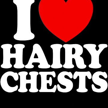 Vorschaubild zum Design I Love Hairy Chests Red Heart Women's I Love Hairy Chest Gear von DynamicDesign