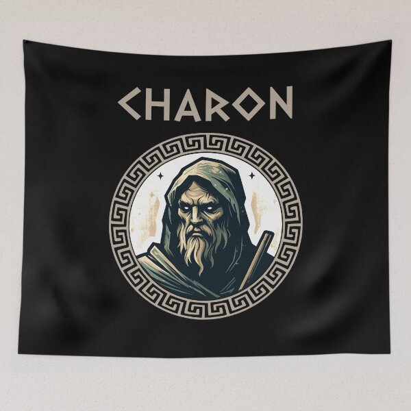 Item preview, Charon Ancient Greek Ferryman of Hades designed and sold by Agema Apparel.