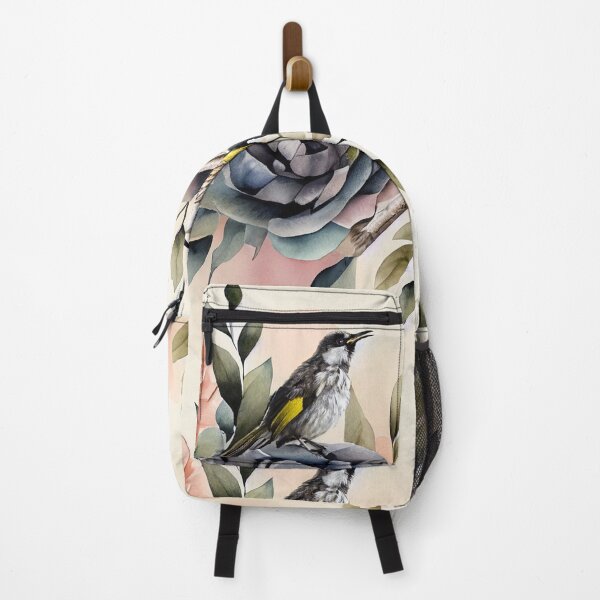 Item preview, White-cheeked Honeyeaters designed and sold by Leanne M Williams.