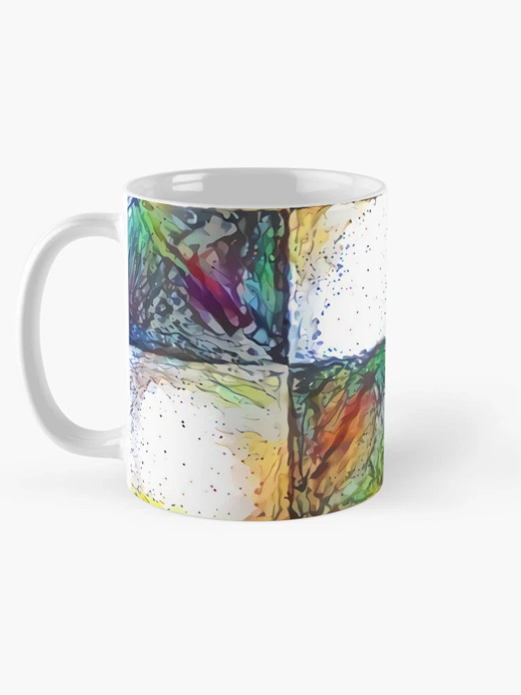 Thumbnail 5 of 6, Coffee Mug, Abstract boxes designed and sold by AndroidZ.
