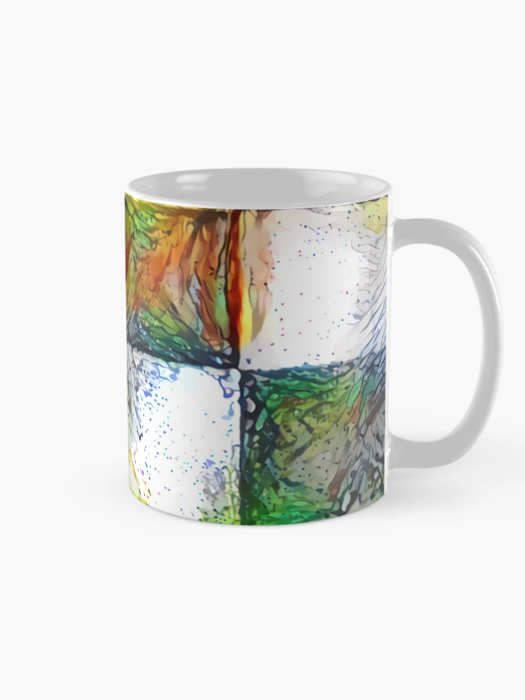Thumbnail 3 of 6, Coffee Mug, Abstract boxes designed and sold by AndroidZ.