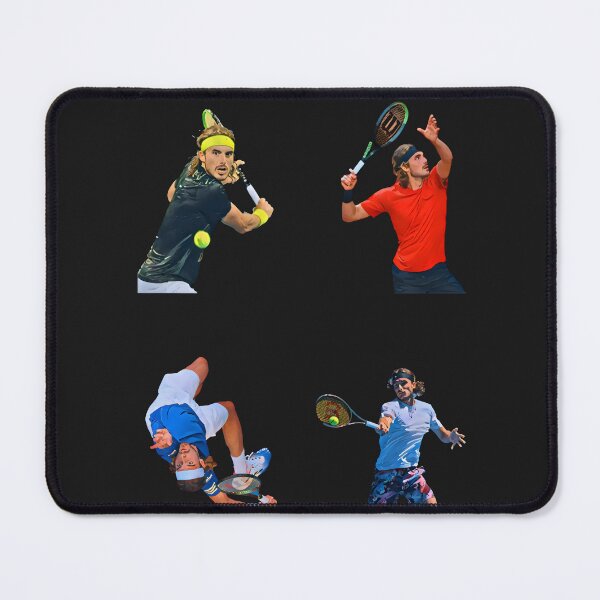 Item preview, Stefanos Tsitsipas Sticker Set / T Shirt designed and sold by DiverseDazzle.