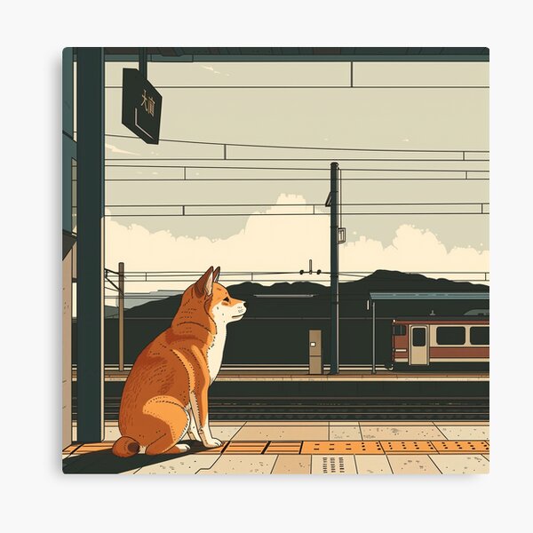 Artikel-Vorschau von Hachiko, der Hund, designt und verkauft von AllAboutStuffz.