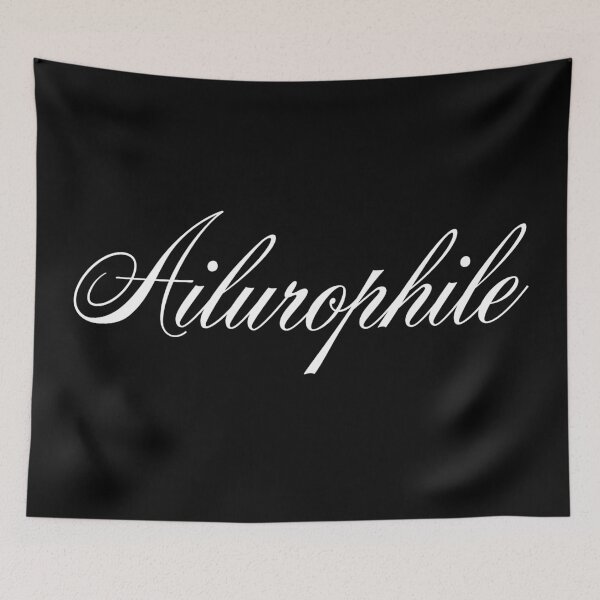 Item preview, Ailurophile - A lover of cats designed and sold by BANDOFSCRIBBLE Hollywood.