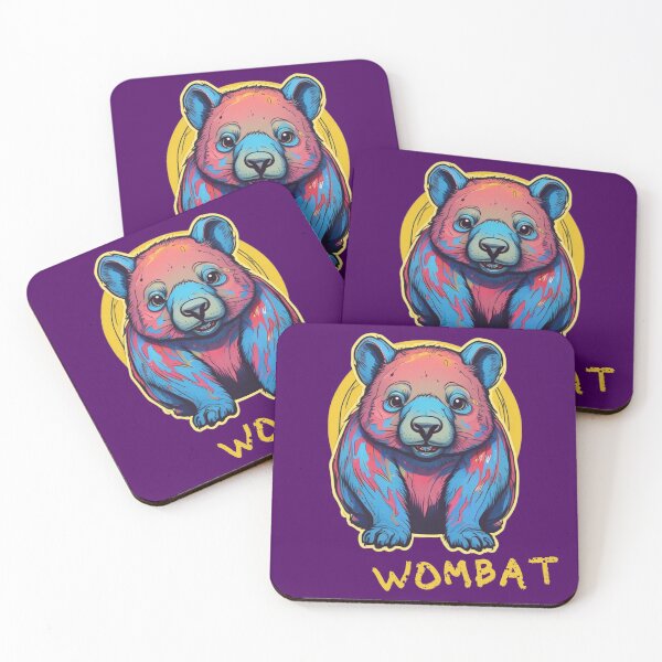 Item preview, Colourful Wombat designed and sold by pUNKnown.