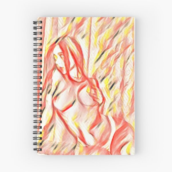 Item preview, Semi-abstract digital painting of female nude model. designed and sold by pulchritude560.