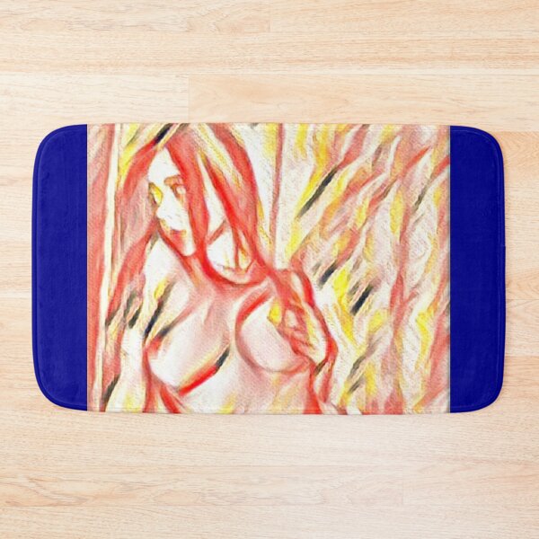 Item preview, Semi-abstract digital painting of female nude model. designed and sold by pulchritude560.