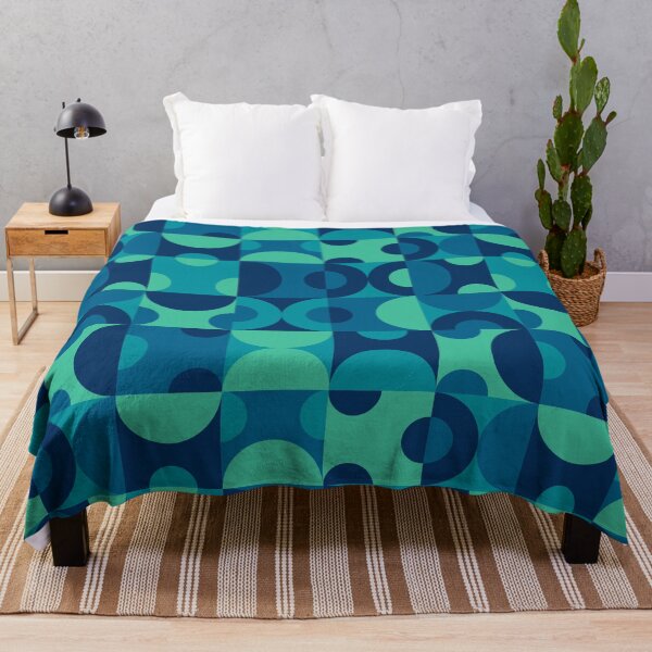 Item preview, PATTERN - Abstract Geometric Blue designed and sold by Ederson D'Mind.
