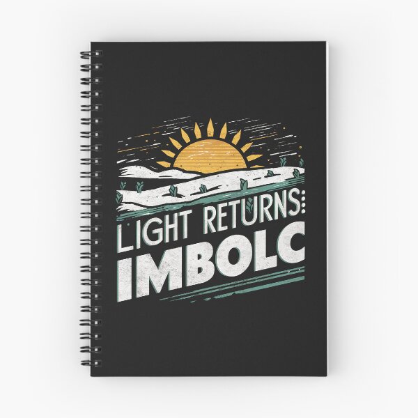 Item preview, ''Imbolc - Light Returns'' Ireland Saint Brigid's Day Gaelic traditional festival T-Shirt designed and sold by Witty Shirts.