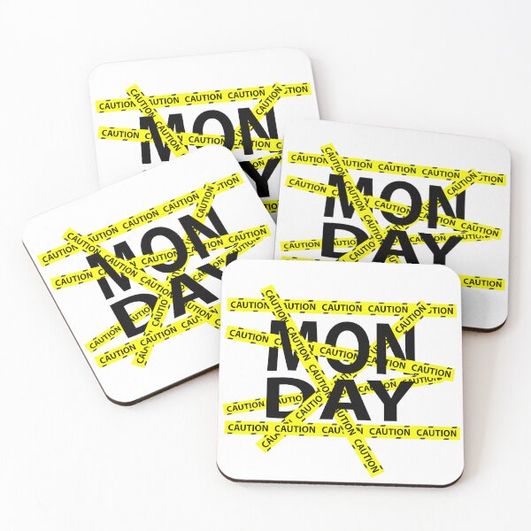 Item preview, MONDAY-CAUTION_CAUTION_CAUTION!!!!! designed and sold by Pronoian-Space.