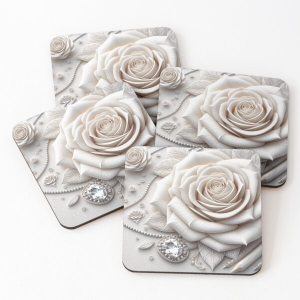 Item preview, Diamond Silver Rose  designed and sold by connie campbell.