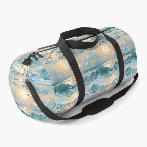 Item preview, Golden Ocean Waves Oil Painting Patterns designed and sold by Mandie Kuo.