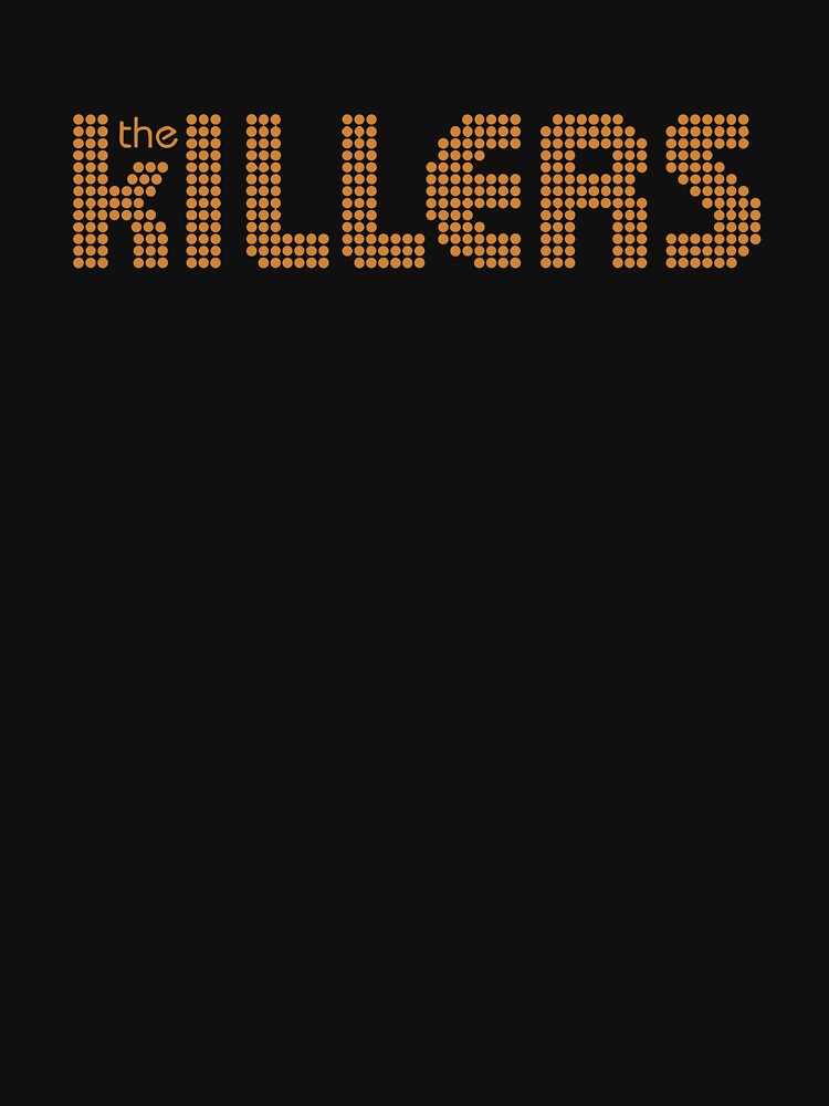 Thumbnail 7 of 7, Essential T-Shirt, The Killers Dots Orange designed and sold by MarkPlunkett.