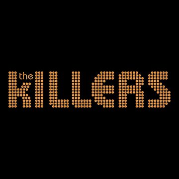 Artwork thumbnail, The Killers Dots Orange by MarkPlunkett