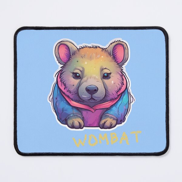 Item preview, Colourful Wombat designed and sold by pUNKnown.
