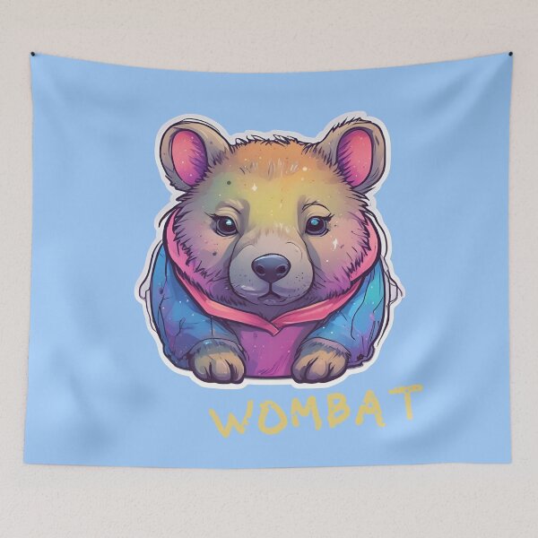 Item preview, Colourful Wombat designed and sold by pUNKnown.
