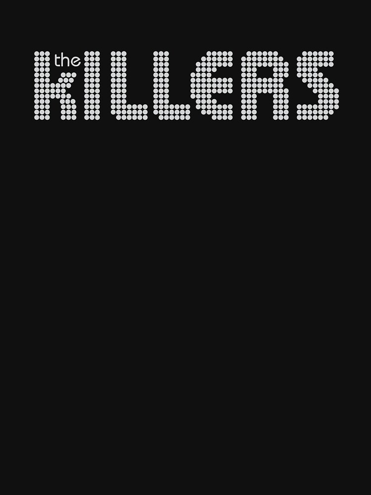 Thumbnail 7 of 7, Classic T-Shirt, The Killers Dots White designed and sold by MarkPlunkett.