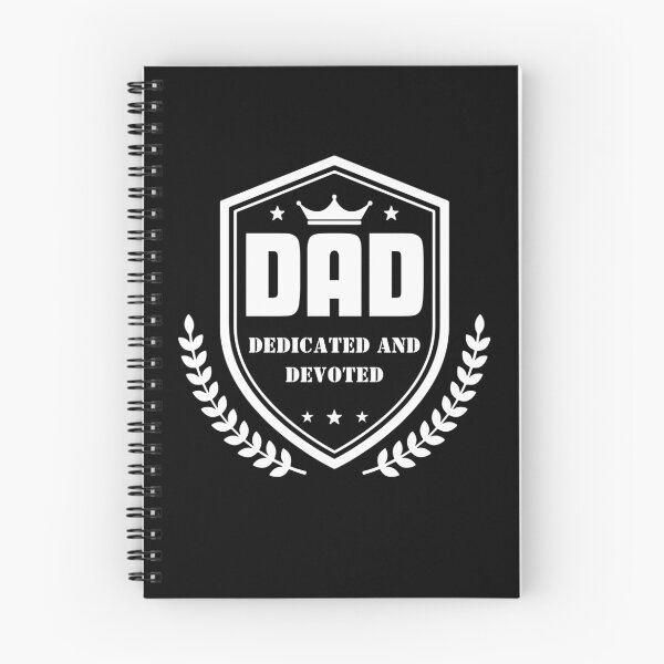 Item preview, DAD Dedicated And Devoted, Christian Bible Verse For Dads,Christian Dad Gospel Quotes, Inspirational Christian Woman Design designed and sold by mattlee20.