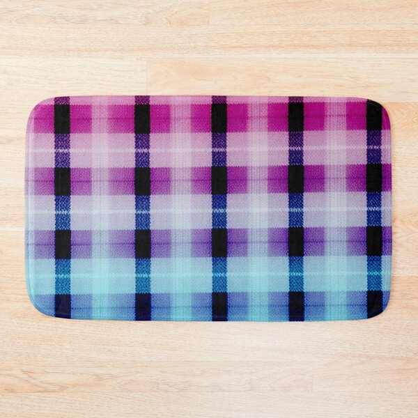 Item preview, Pink to blue plaid  designed and sold by Roxburylane.
