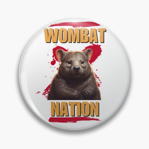 Item preview, Wombat Nation designed and sold by pUNKnown.