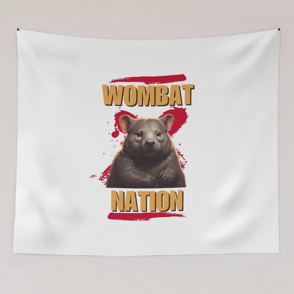 Item preview, Wombat Nation designed and sold by pUNKnown.