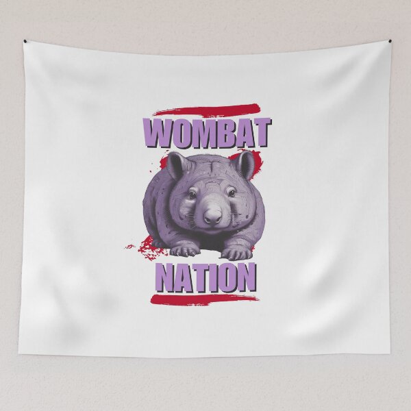 Item preview, Wombat Nation designed and sold by pUNKnown.