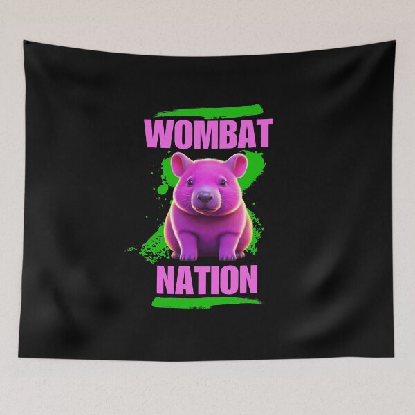 Item preview, Wombat Nation designed and sold by pUNKnown.