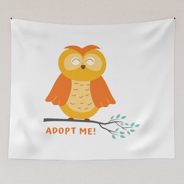 Item preview, Adopt Me Owl designed and sold by QuirkByLgnatius.