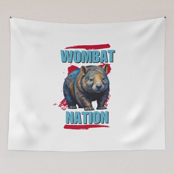 Item preview, Wombat Nation designed and sold by pUNKnown.