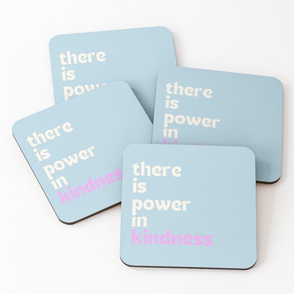 Item preview, Power In Kindness Inspirational Quote Poster designed and sold by maiawalldecor.
