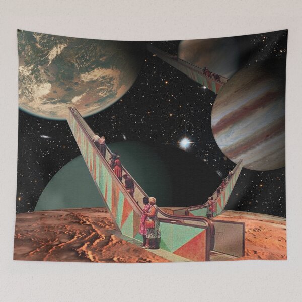 Item preview, Space Escalators - Vintage Space Design designed and sold by chelseam8.