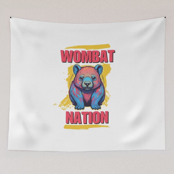Item preview, Wombat Nation designed and sold by pUNKnown.