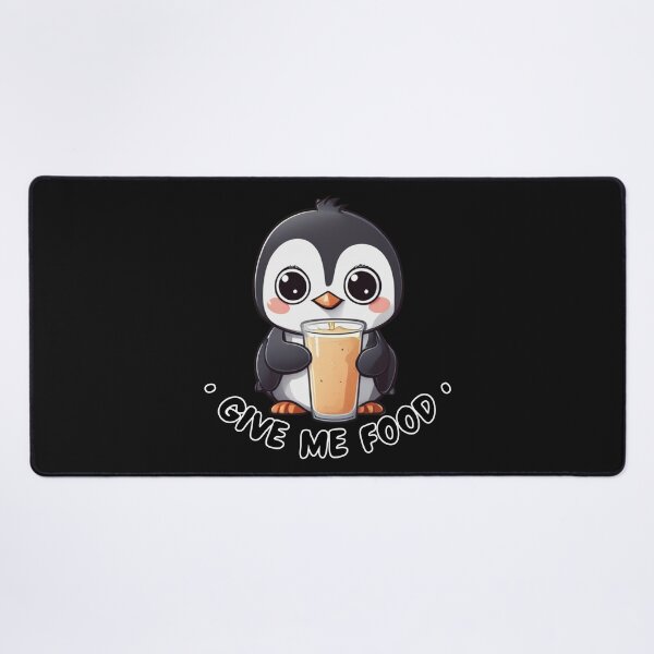 Item preview, Cute Little Penguin - Give me Food designed and sold by penguinarchives.