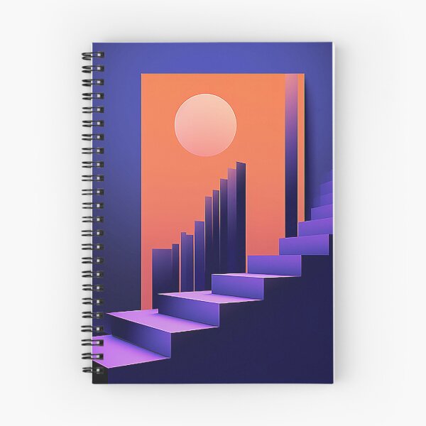 Item preview, Minimal 3D Art with Abstract Shapes and Gradient Colors designed and sold by PaintbrushPlace.