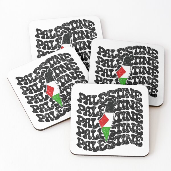 Item preview, Groovy Palestine Map / Free Gaza / Free Palestine designed and sold by kubilayilhan.