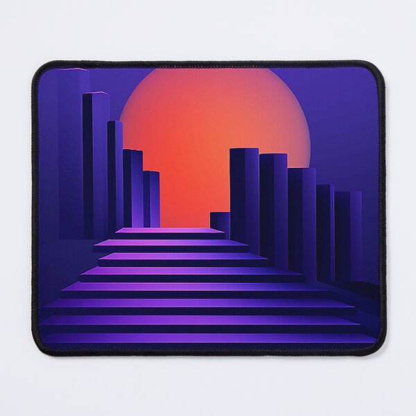 Item preview, Minimal 3D Abstract Art with Gradient Colors designed and sold by PaintbrushPlace.