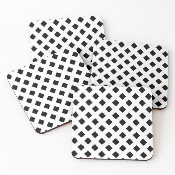 Item preview, Black and white diamond pattern  designed and sold by Roxburylane.