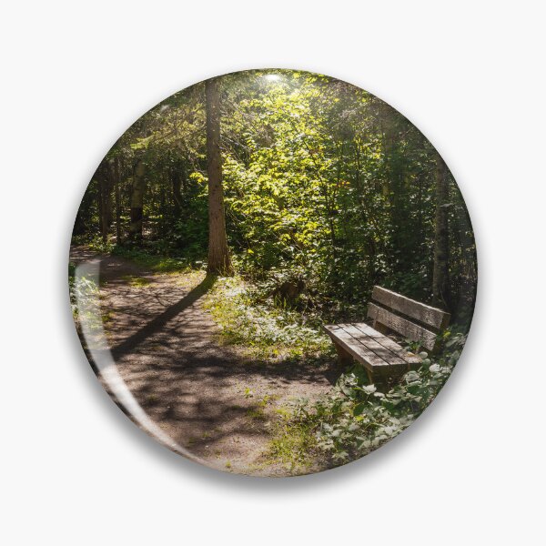 Item preview, Inviting Park Bench in Ouimet Canyon, Ontario designed and sold by jrtwynam.