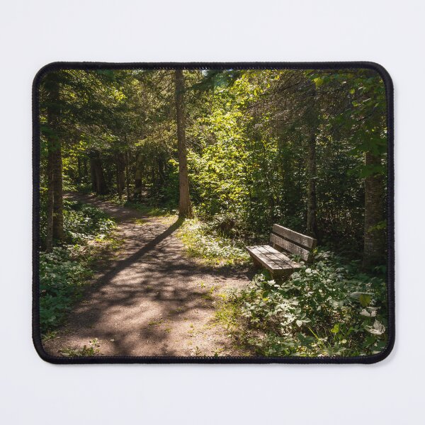 Item preview, Inviting Park Bench in Ouimet Canyon, Ontario designed and sold by jrtwynam.
